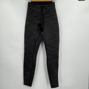 NRS Black High Rise Drawstring Tie Waist Leggings Size Small